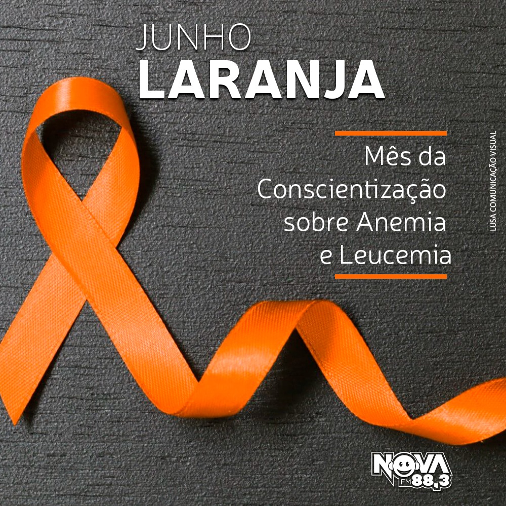 A campanha Junho Laranja acontece durante todo o mês para conscientizar